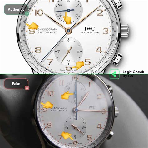 iwc portuguese fake|is iwc genuine.